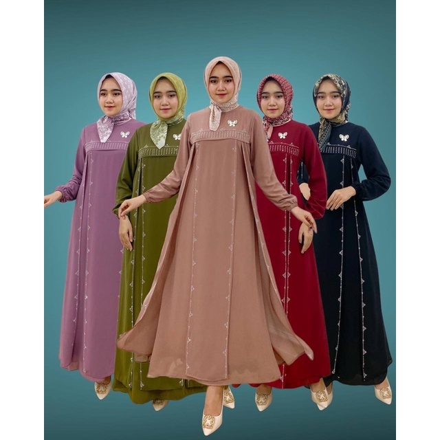 PB Prilly Busana - FELISIA VOL.3 GAMIS CERUTY PAYET - DRESS PESTA - GAMIS PAYET LEBARAN - GAMIS PESTA