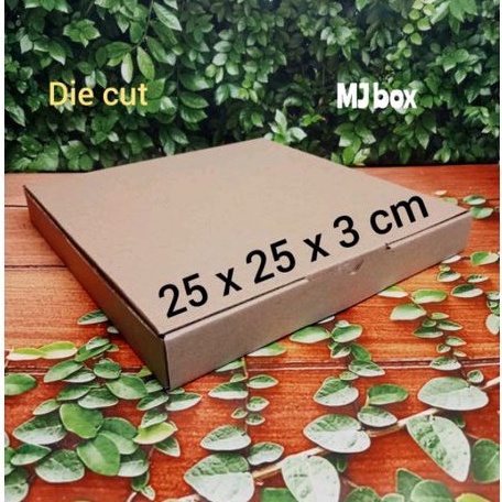 

kardus karton uk 44x33x4 cm... die cut dus packing serbaguna model box pizza