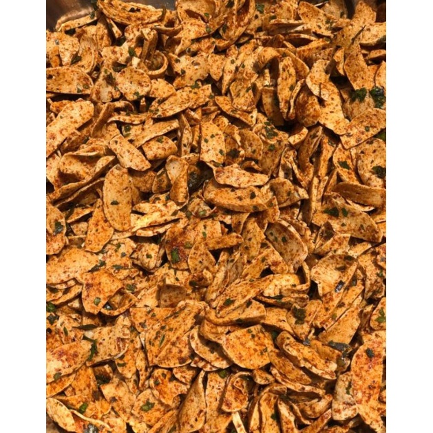 

Basreng(baso goreng) super pedas daun jeruk