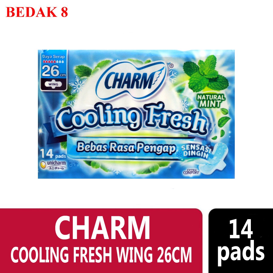 Pembalut Charm Cooling Fresh