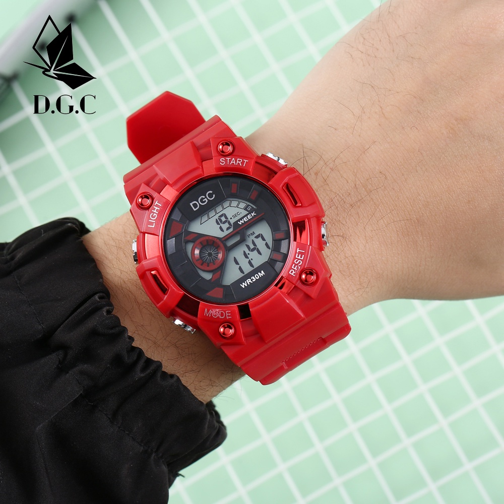 COD ✨DGC Jam Tangan Couple Pria Wanita Murah Digital  Sport Watch Fashion import M178