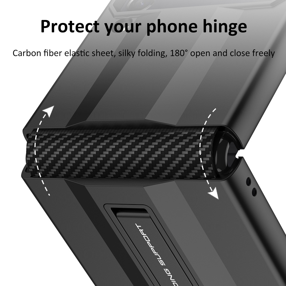 Casing Hard Case PC + Plastik Lipat Slim Untuk Samsung Galaxy Z Flip 4 5G