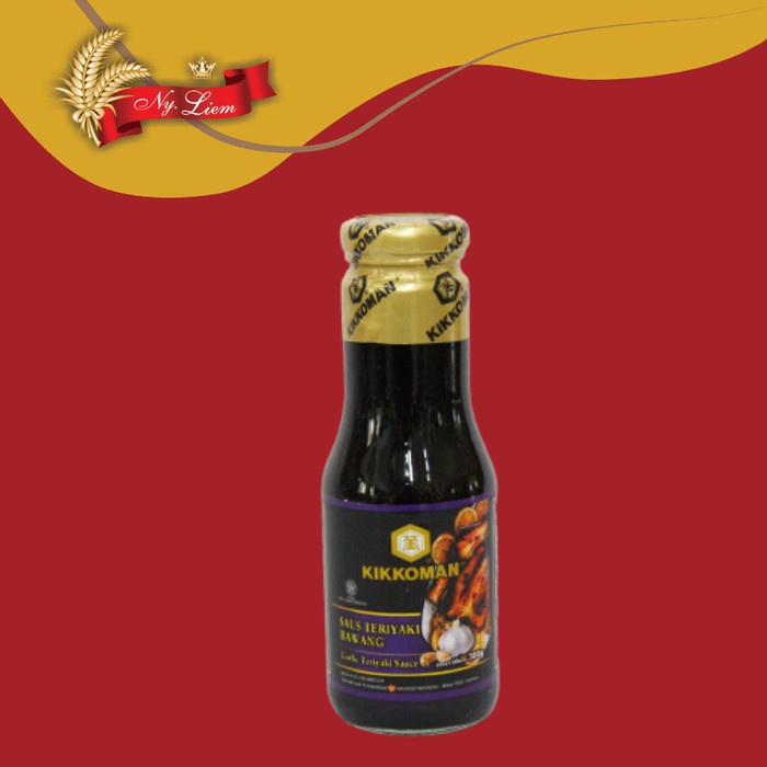 KIKKOMAN Saus Teriyaki Bawang / Teriyaki Sauce 300mL