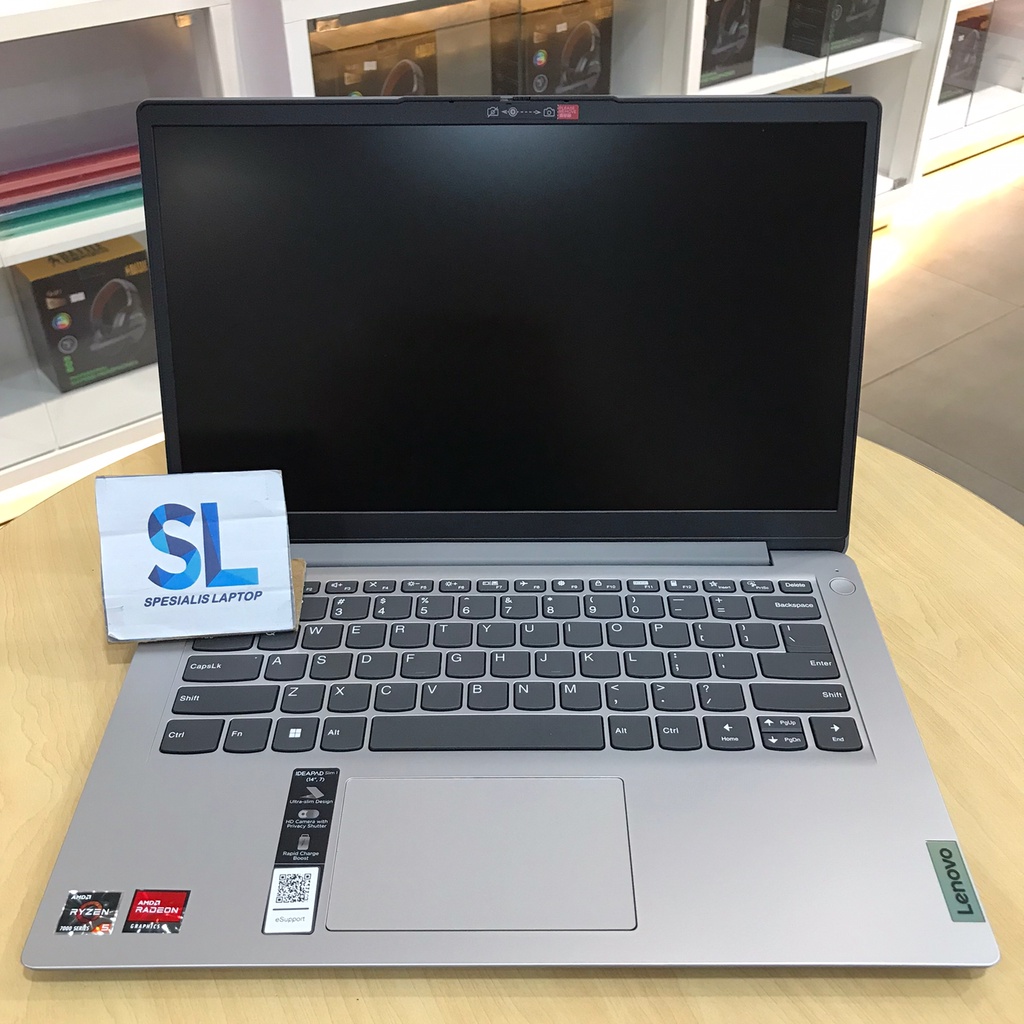 LAPTOP GAMING LENOVO IDEAPAD SLIM 1 RYZEN 5 7520U 8GB 512GB SSD 14 FHD WINDOWS 11