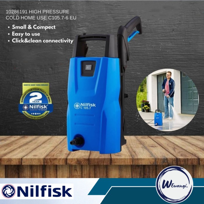 &<&<&<&] High Pressure Cleaner Nilfisk Alat Pembersih/Pencuci Mobil C105.7-6