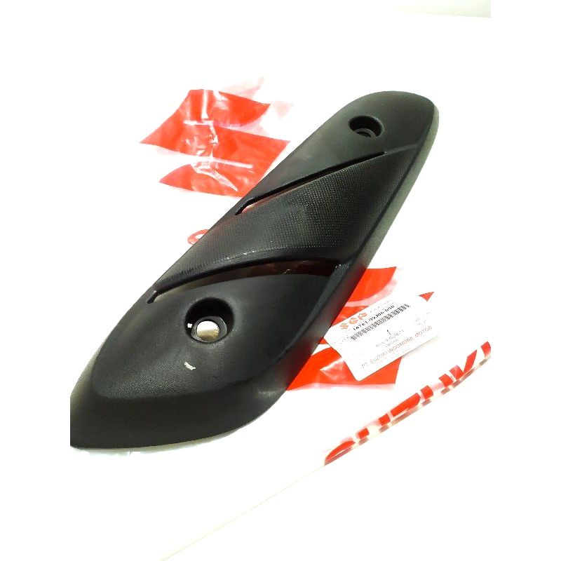 TUTUP KNALPOT PELINDUNG KNALPOT SUZUKI NEX NEX FI LETS ORI SGP