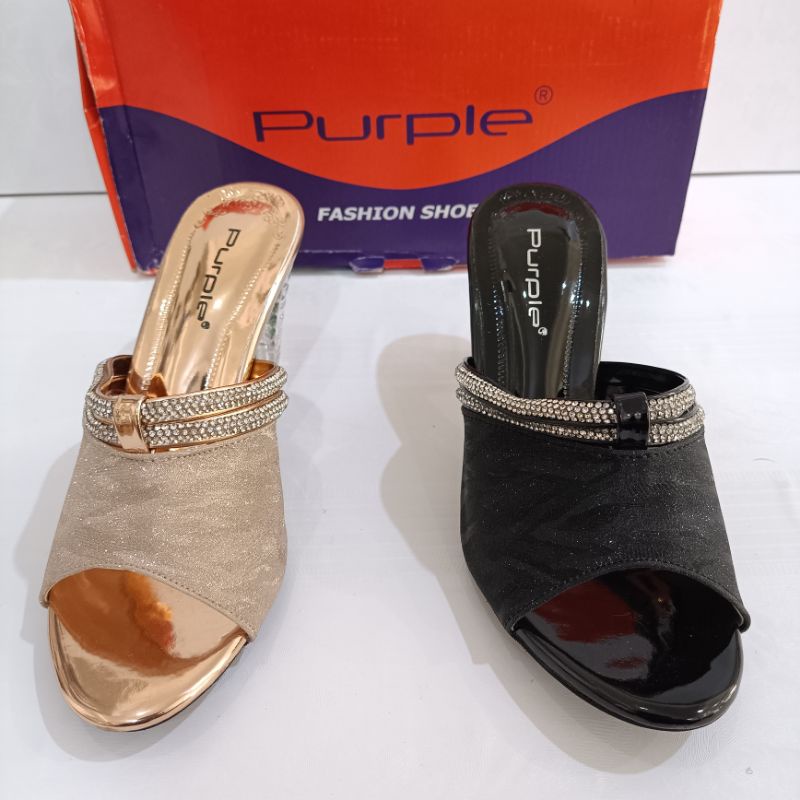 Sandal Fashion Purple tipe 403 402 | Sandal Mantenan Purple