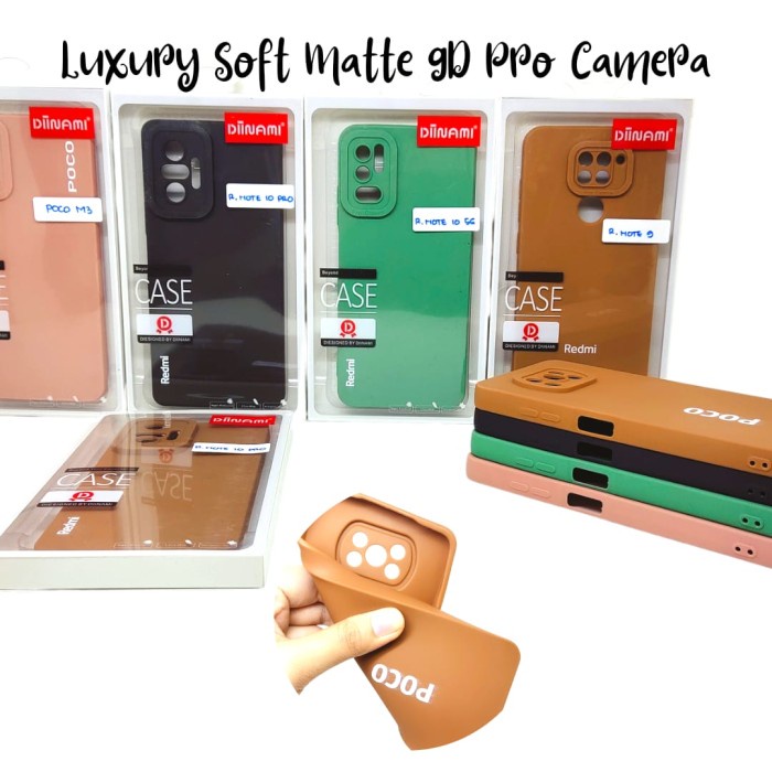 Case HP LuxurySoft Matte 9D iPhone 12 12Pro 12ProMax 13 13Pro 13ProMax iPhone 12 CasinG AGH