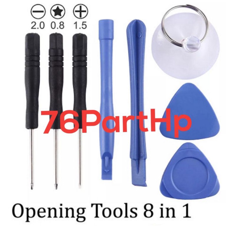 Alat pembuka Hp - Opening Tools 8 in 1