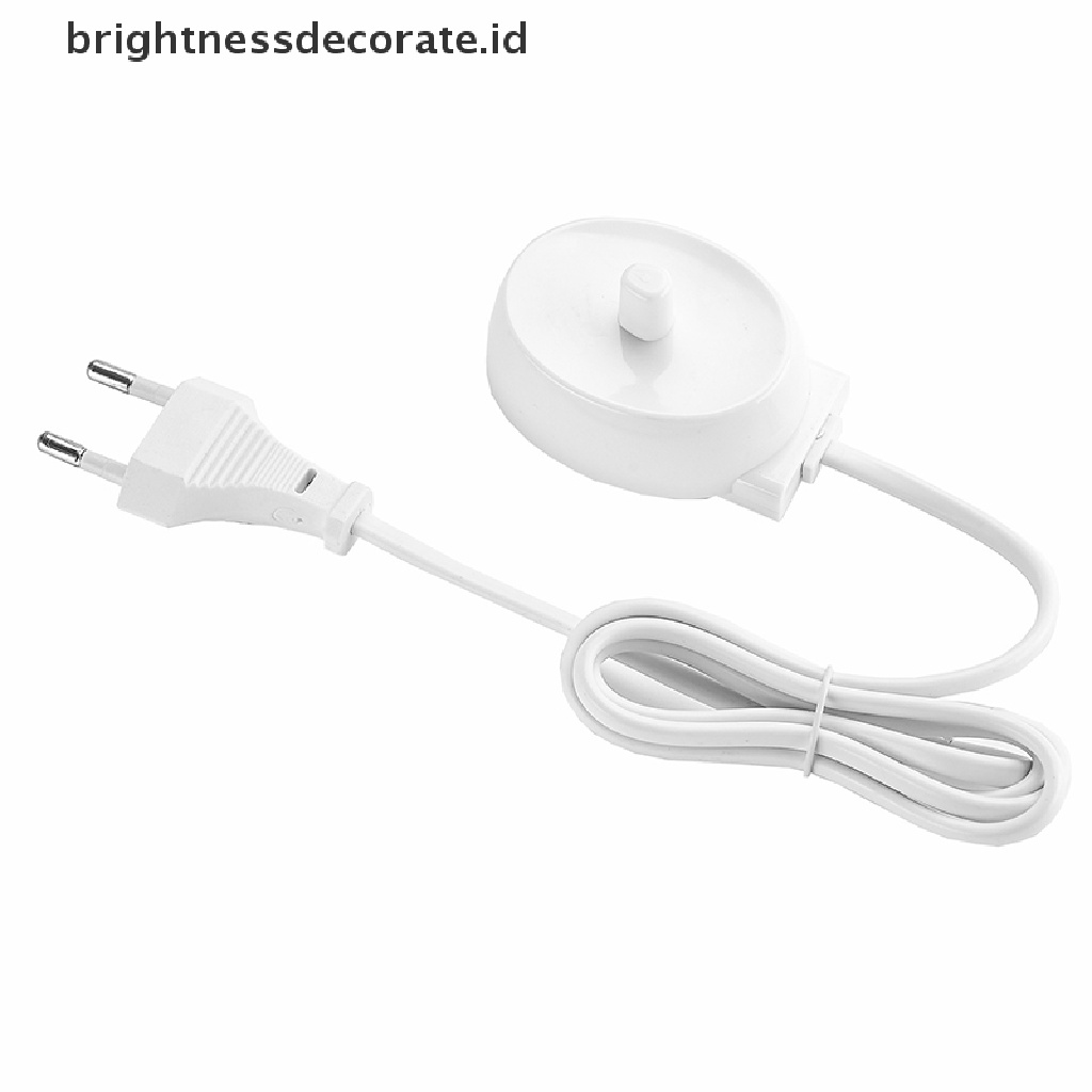 [Birth] Sikat Gigi Elektrik Stand Charger EU Plug Pengganti Braun Oral B D12 D20 [ID]