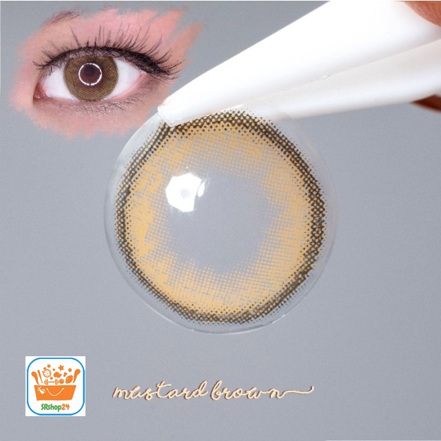 SOFTLENS MINUS DAN NORMAL SWEETY RECIPE BROWN 14.5mm (0.00 sd -6.00) GRATIS TEMPAT SOFLEN