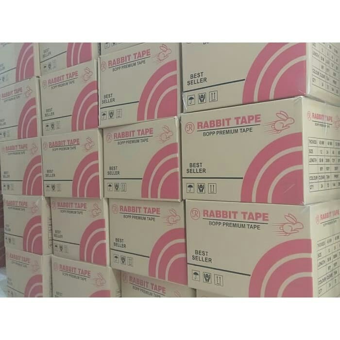 

Rewa (Dus) Khusus Gojek/Grab Lakban Bening 2Inch X 100Yard Kualitas Daimaru