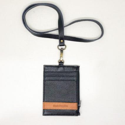 

MURAH Hush Puppies gantungan ID Card Holder lanyard Kulit asli hss