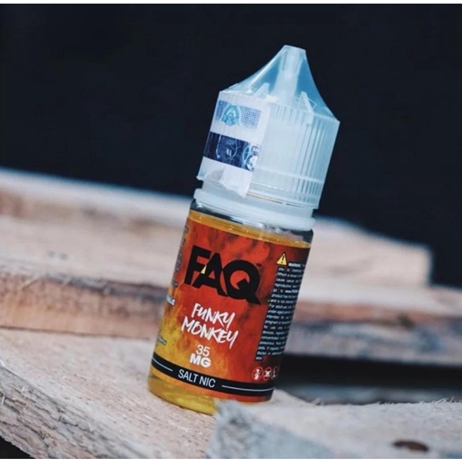 100% ORIGINAL LIQUID FAQ FUNKY MONKEY SALTNIC 30ML