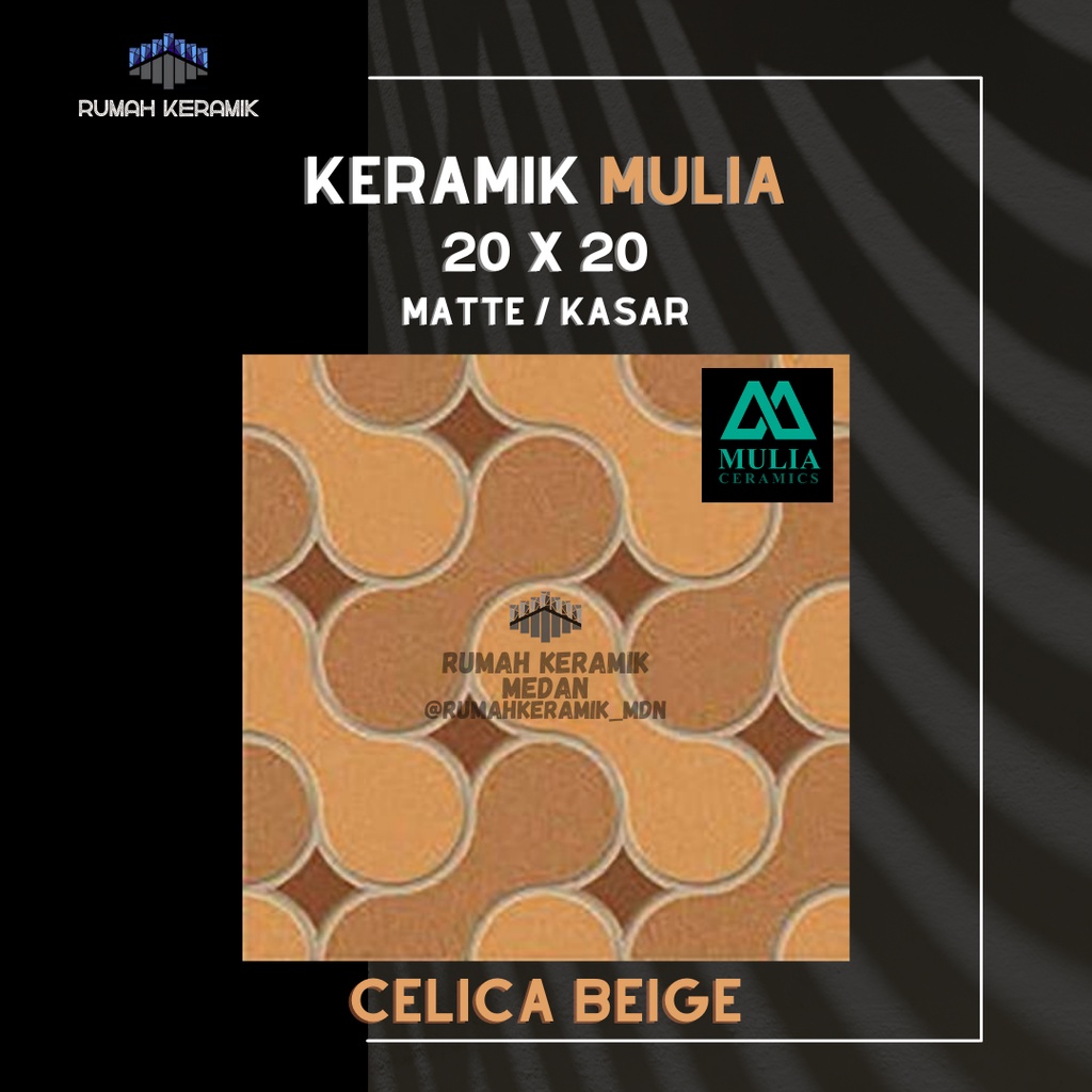 20x20 Keramik Lantai Kasar MULIA - CELICA