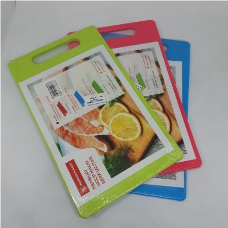 * NCC * Maspion Talenan Plastik Warna Chopping Board Telenan Dapur