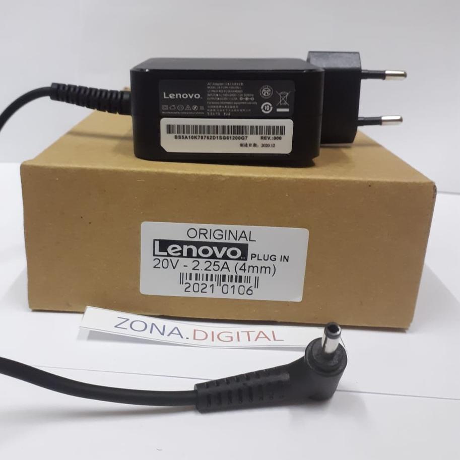 Promo[FG2]-CHARGER LAPTOP CASAN LAPTOP LENOVO ideapad 20V - 2.25A 4.0X1.7MM 100-14IBY 110-15 100S-14