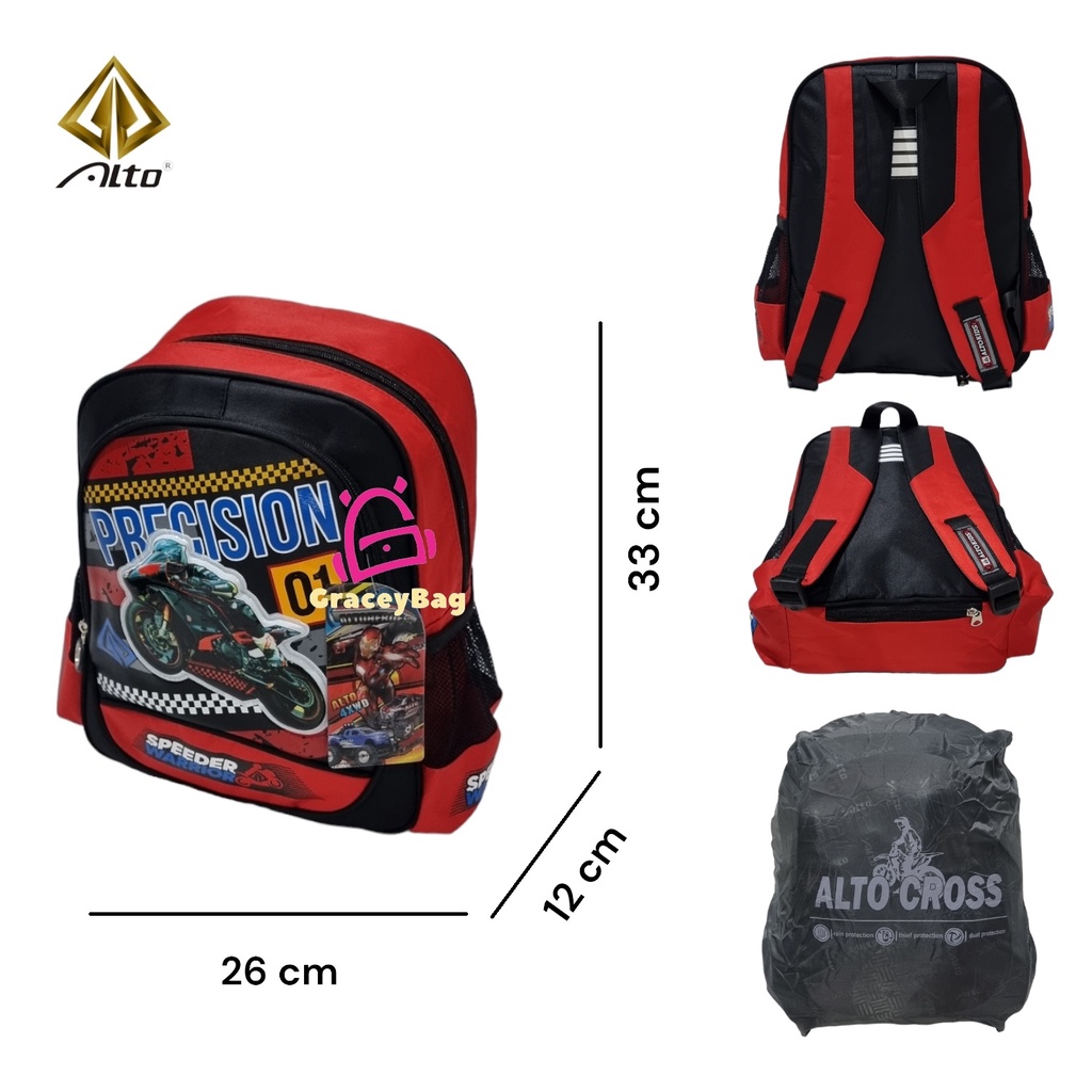 GB-40963X Tas Ransel Alto Cross / Tas Sekolah untuk Anak laki