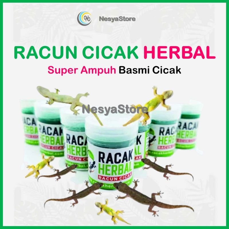 Racun Cicak Herbal Ampuh Racun Tokek Pembasmi Cicak RACAK Original