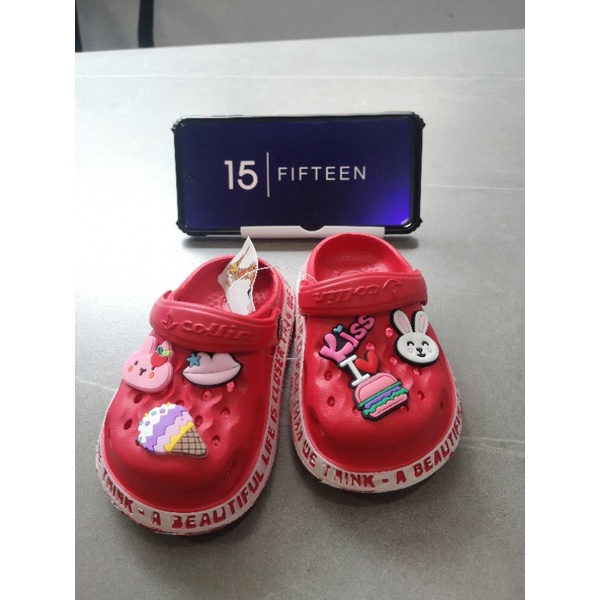 NEW ! ! BIG SALE！！Size：18-29 Sandal Sendal Anak Perempuan Usia 0- 5 Tahun RABBIT Bahan Eva Karet / BABY Girl 7110-B