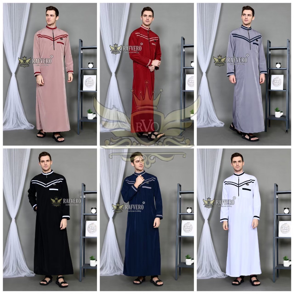 Jubah dewasa premium toyobo tidak panas / Baju jubah muslim / koko kurta / jubah pria / gamis pria