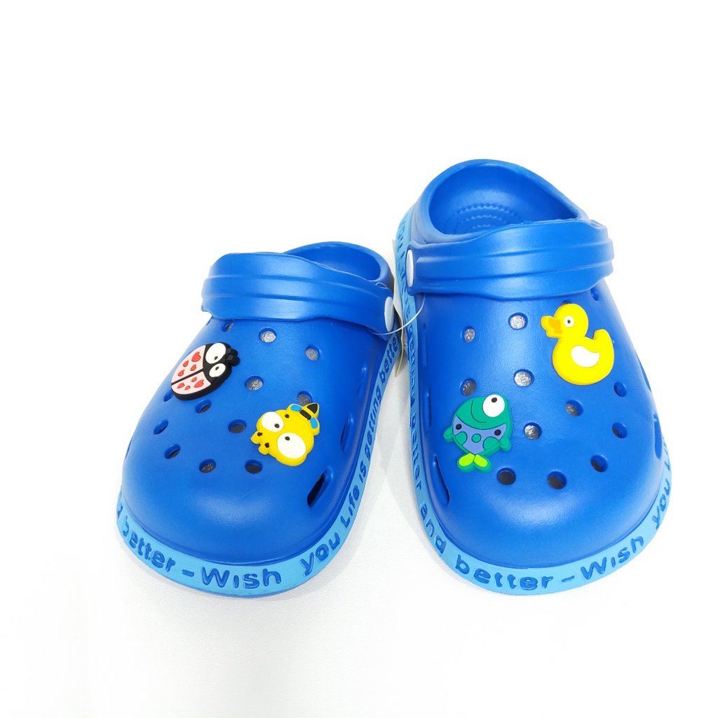 sandal crocs anak motif karakter kartun lucu