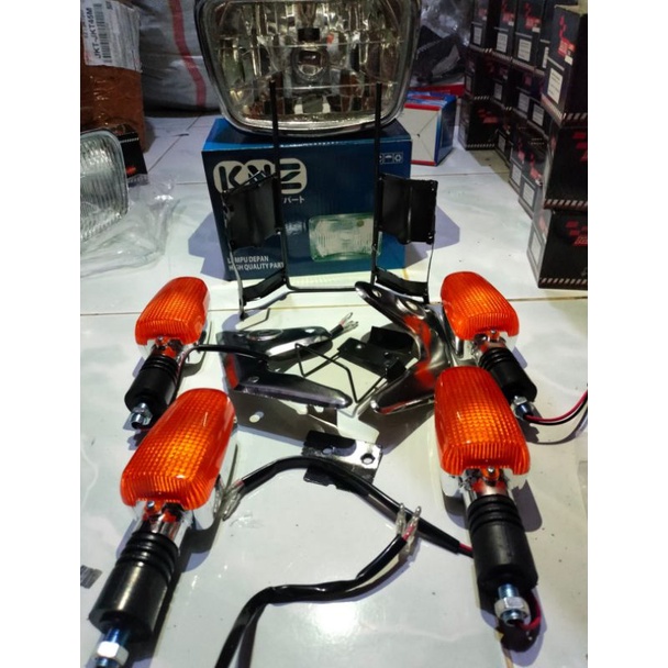 Paket Diamond Plus Sen 4 Buah Plus Breket Rx-King Kualitas Terbaik