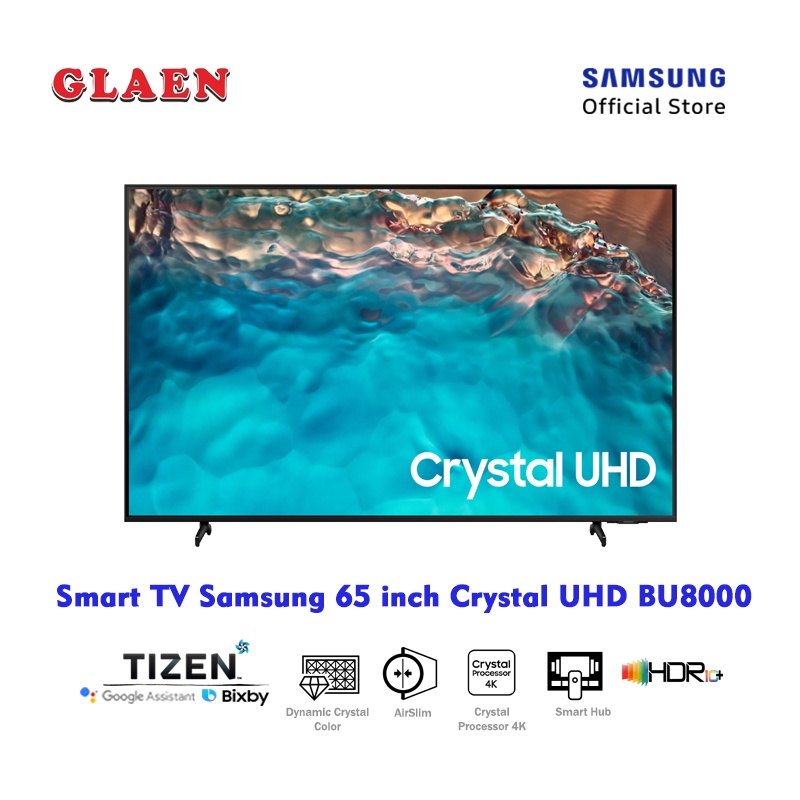 LED Samsung Smart Tv 65 inch Crystal UHD AU65BU8000K | Smart TV Samsung 65 inch