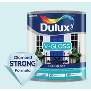 Dulux Vgloss V Gloss High Gloss Cat Kayu &amp; Besi Exterior &amp; Interior 1Ltr Tinting