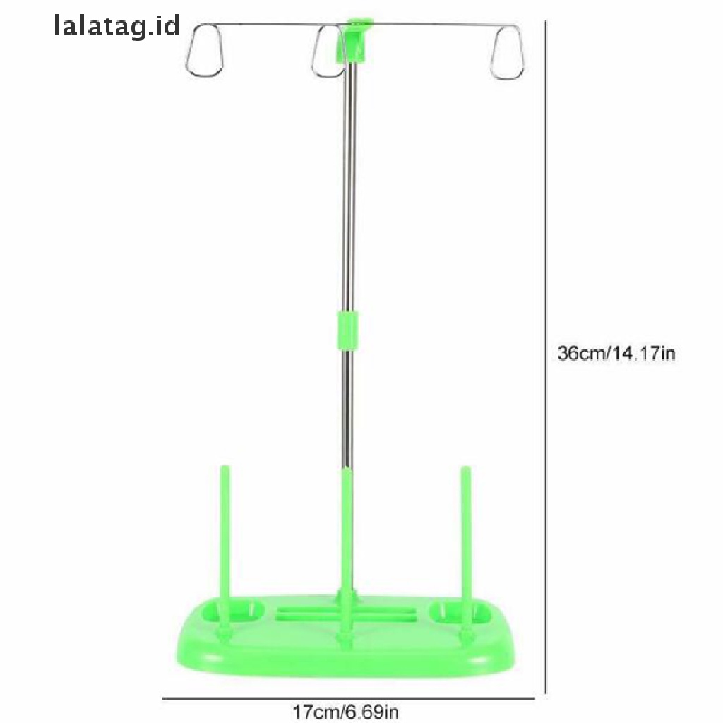 [lalatag] Dudukan Spul Benang/Kapas Three Cone Holder Stand Untuk Digunakan Dengan Mesin Jahit [ID]