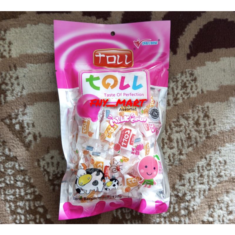 

Permen TOLL Milk Candy 120gr isi 30pcs / Toll Milk Candy Permen Viral Murah