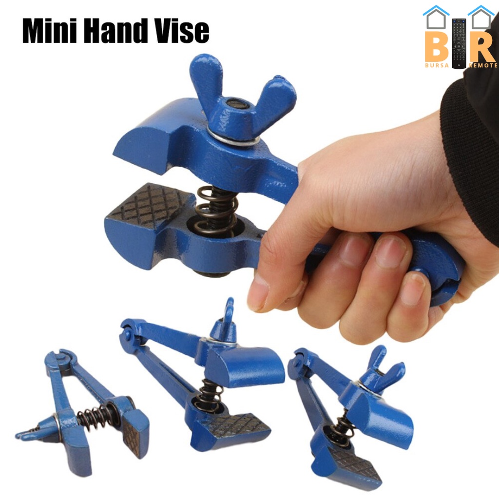 Catok Tangan Ragum Clamp Hand Vise Mini Steel