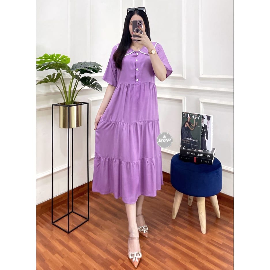 Daster wanita rayon busui - Daster arab susun - Daster arab polos - Daster kekinian - Dastet busui