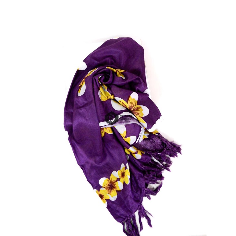 Kain Pantai Bali Kamboja Ungu Tua.dw