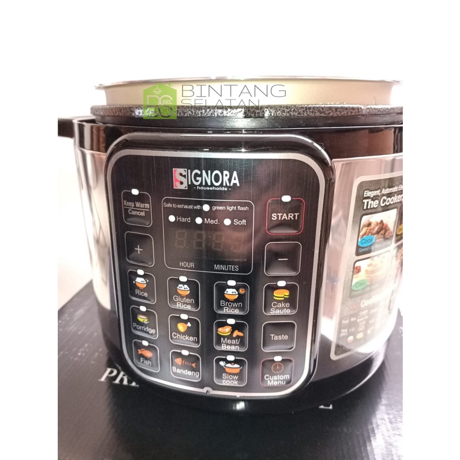 SIGNORA PRESSURE COOKER PRESTO VINTAGE  ELECTRIC PRESTO SIGNORA 5L