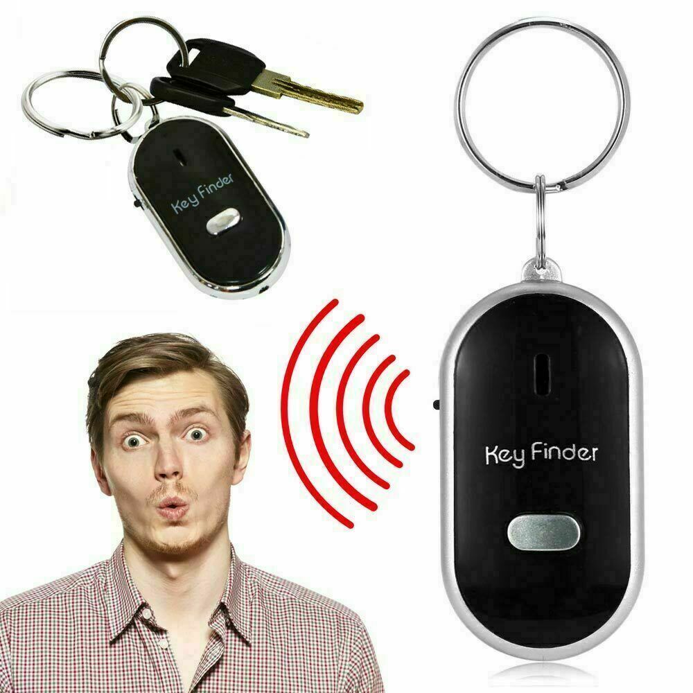 Find my Key Finder With Whistle Sound Smart Wireless Bluetooth Anti Hilang Tracker