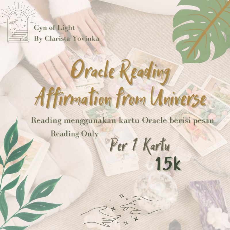 AFIRMASI POSITIF Oracle Card Reading (Channeling Message)