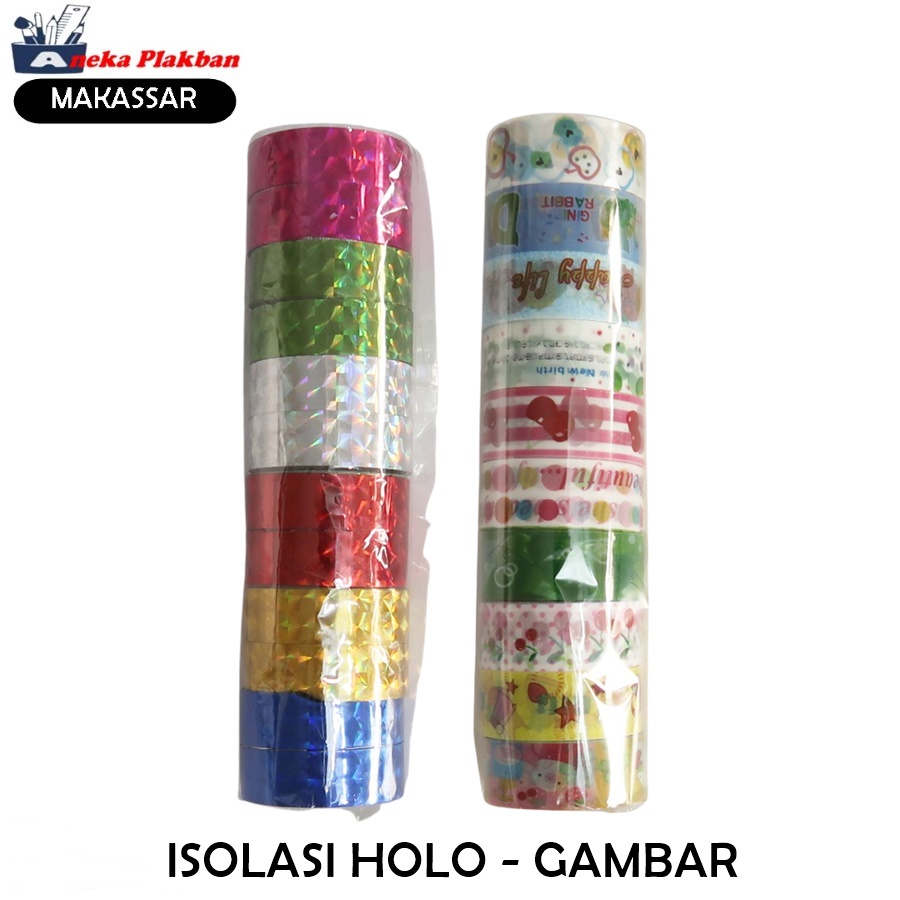 

[SLOP/10-12ROLL] ISOLASI GAMBAR HOLOGRAM LUCU UNIK