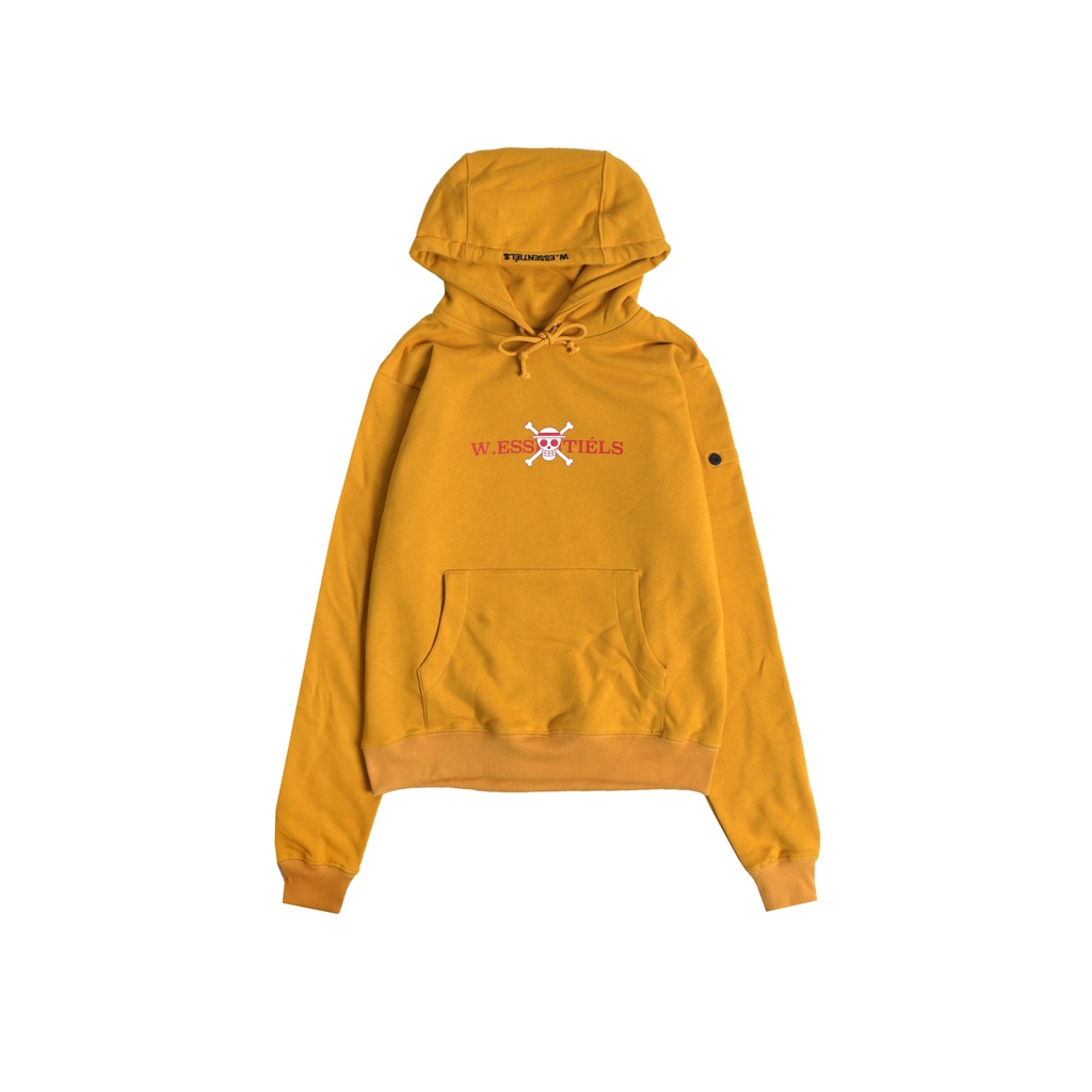 W.Essentiels X One Piece Jaket Strawhat Crew Oversize Hoodie Mustard