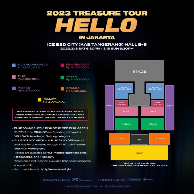 Tiket Hello Treasure in Jakarta 2023 (Purple)