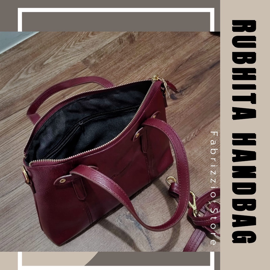 tas wanita kulit asli - Rubhita Bag