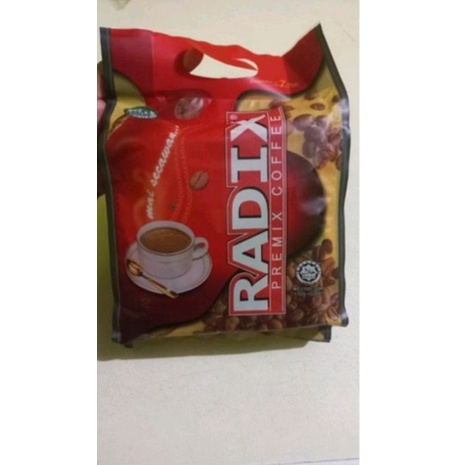 

Kopi RADIX HPA Premix Coffee Malaysia Isi 32 sachet