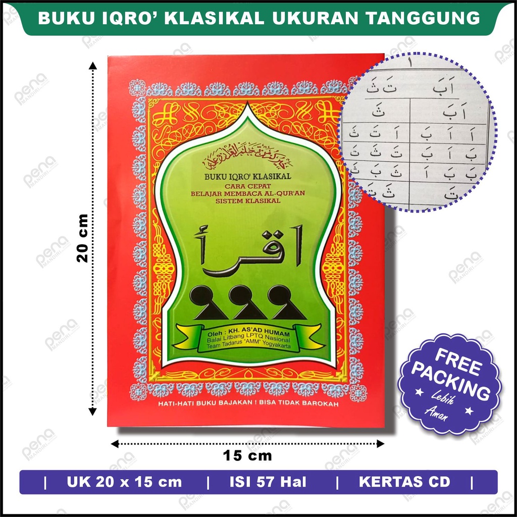 Iqro Klasikal - Buku Klasikal Uk Tanggung