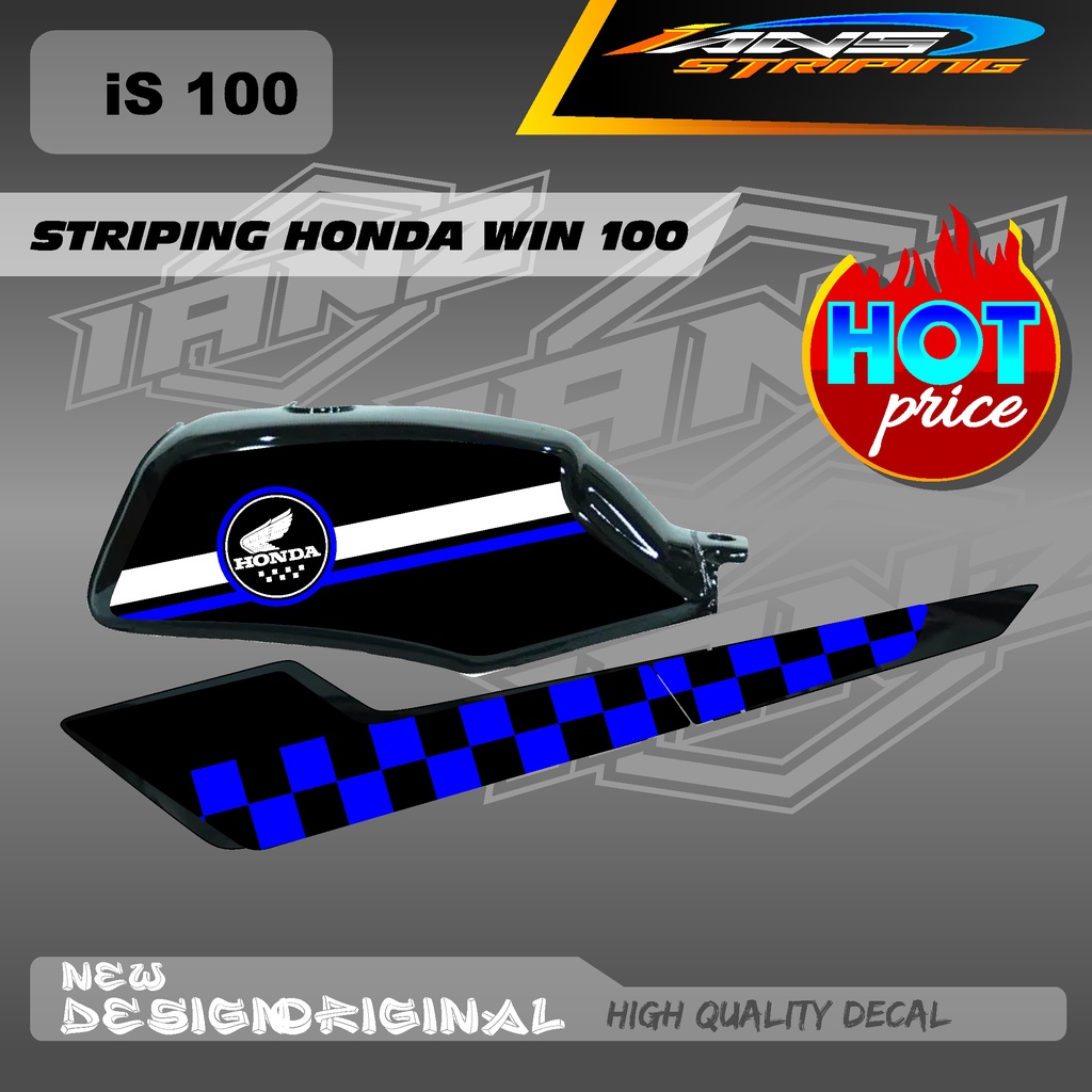 DECAL STRIPING LIST TANGKI WIN100 CUSTOM DECAL HOLOGRAM / NON HOLOGRAM IS100