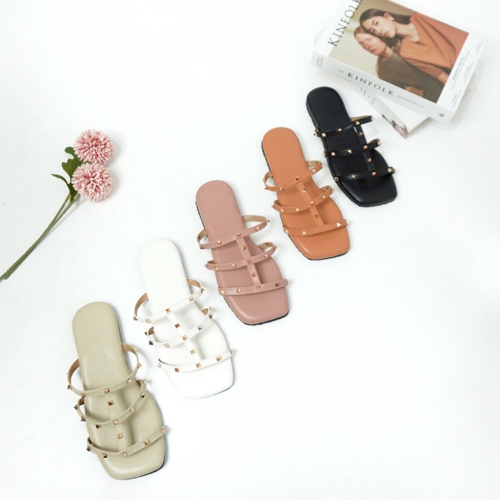 AURELL - Berly Sandal Wanita Big Size 41-48  Garansi 60 hari