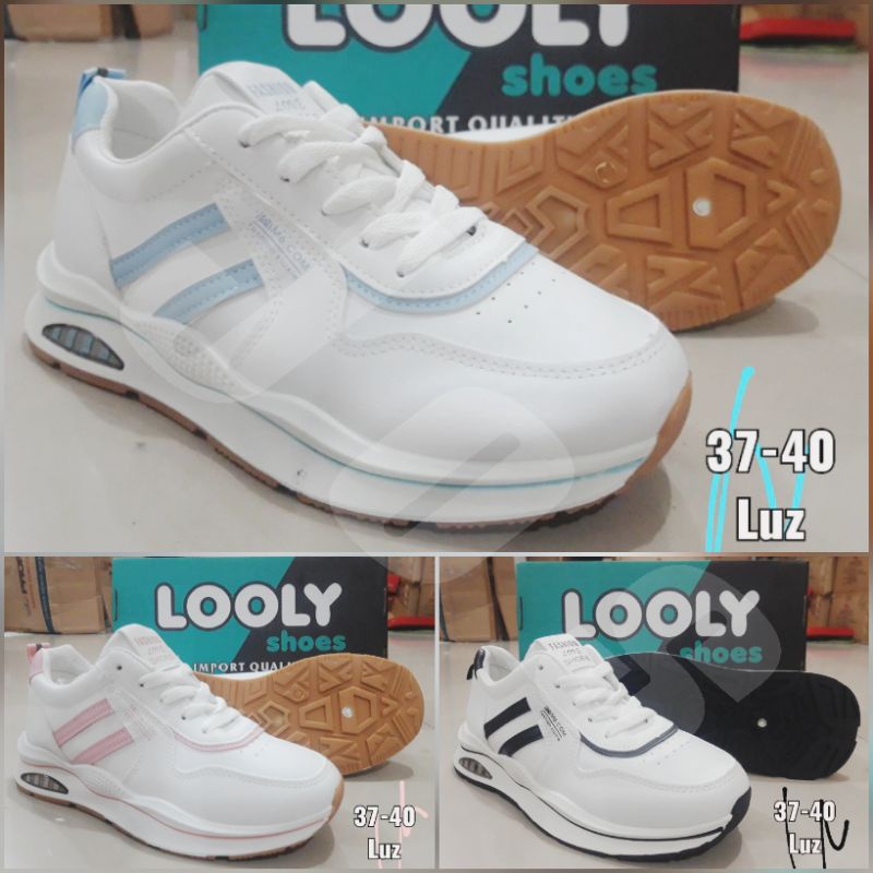Sepatu Sneakers Wanita Putih, sepatu fashion wanita import