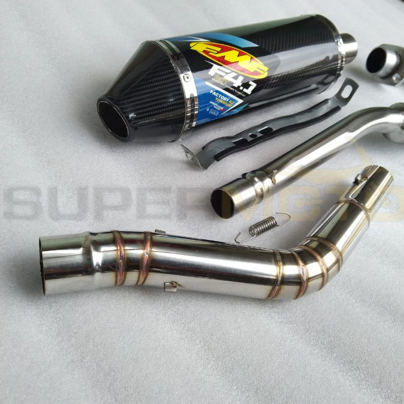 Jual Fmf Canister Conical Open Specs Exhaust Pipe Xtz 125 Xr 150 Xr 200 Crf 150 Klx 150 D