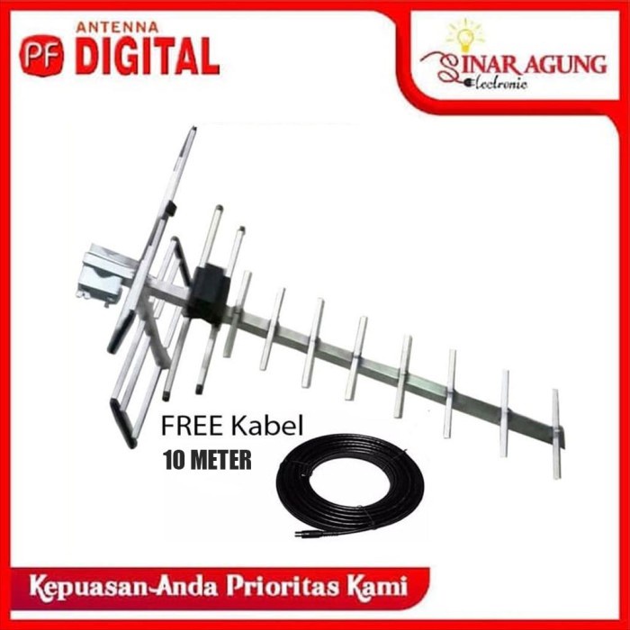 Antena Antena Digital Pf Hd-18
