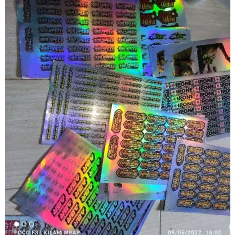 

STICKER PRINT AND CUT HOLOGRAM 1 LEMBAR A3 ISI BANYAK TANPA LAMINASI