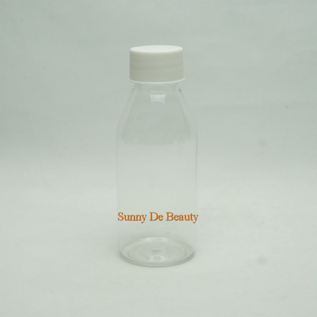 Botol Sirup Obat 120 Ml Nat Pet Tutup Plastik / Botol Plastik / Botol Sirup Obat / botol obat sirup 